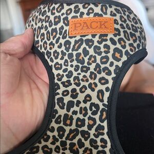 Leopard Print Dog Harness